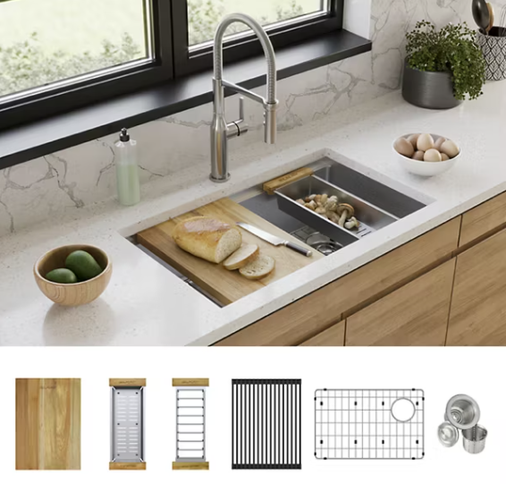 Elkay Crosstown Workstation Sink 