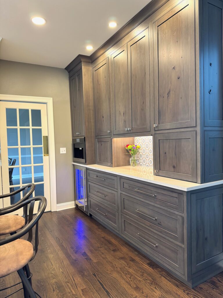 crystal lake beverage bar kitchen remodel
