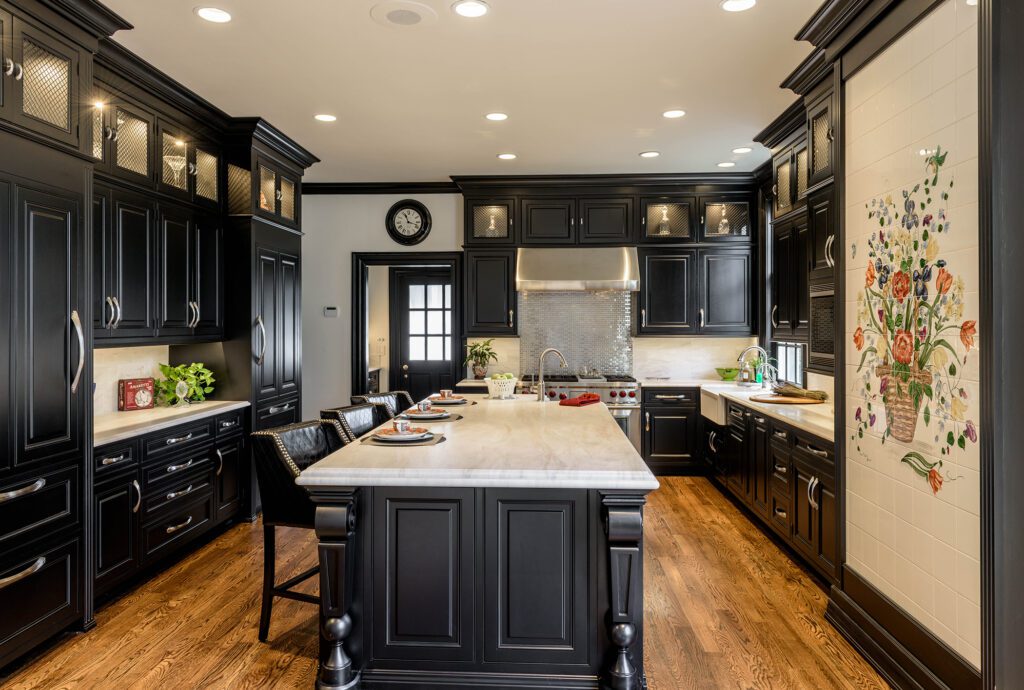 Black Kitchen Cabinetry