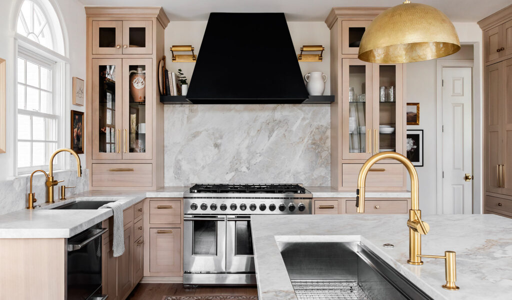 White oak kitchen cabinets trending in 2026