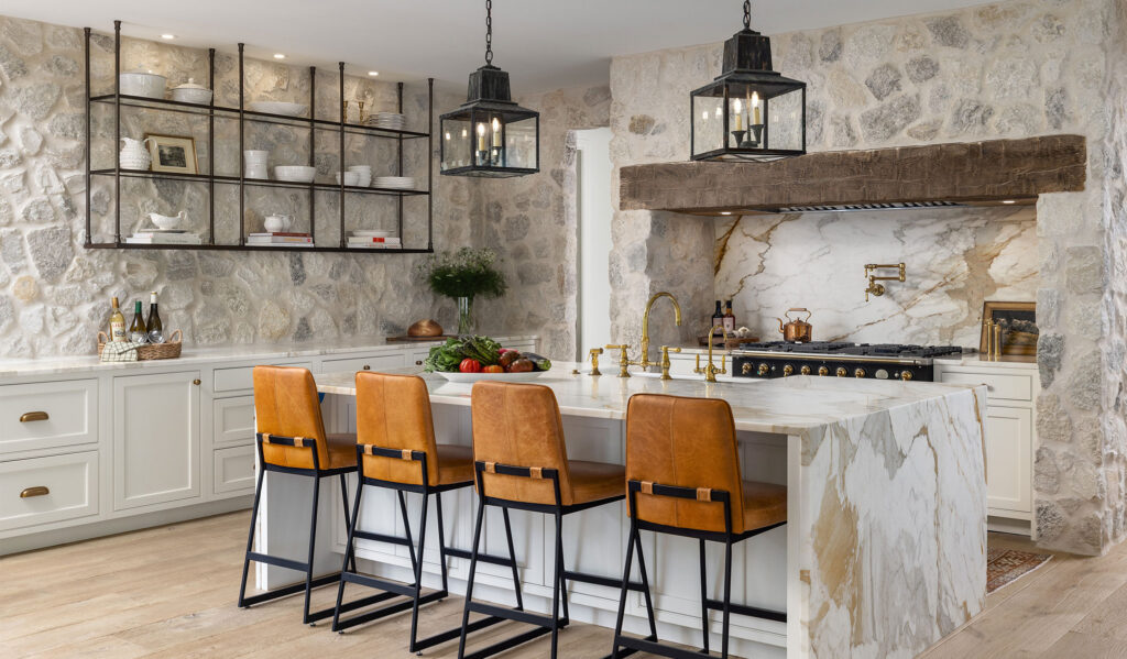 Warm minimalist kitchen design trend